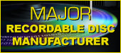 Major Recordable Disc Manufacturer