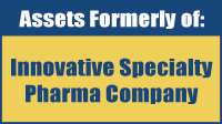 Former Assets of an Innovative Specialty Pharma Company