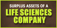 Surplus Assets of a Life Sciences Company