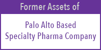 Palo Alto Based Specialty Pharmaceutical Company