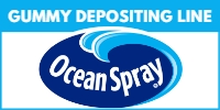 Ocean Spray Gummy Depositing Line
