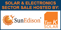 Solar Sector Sale - First Solar, Canadian Solar, SunPower, SunEdison